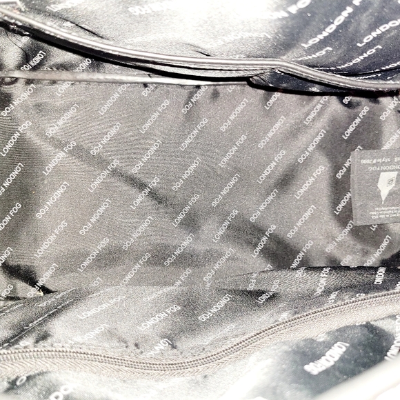 London Fog Oxford Style Cabin Bag Carry On Over Night Luggage Satchel Under Seat - Picture 6 of 12